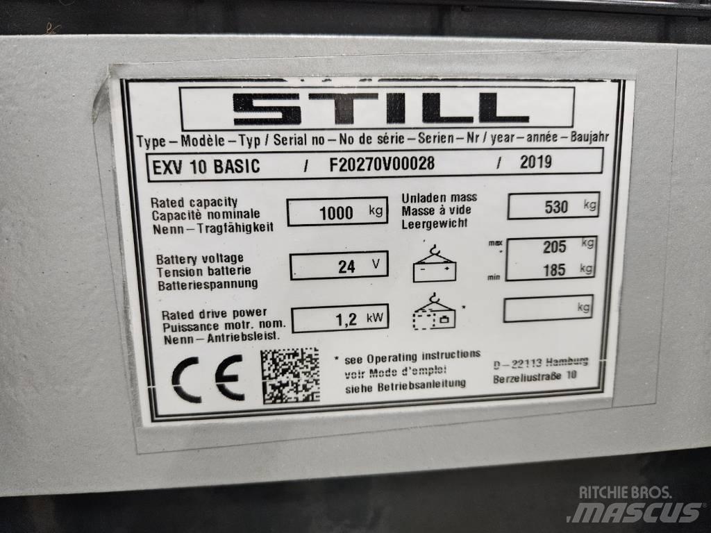 Still EVX 10 Basic 行走控制式堆積機