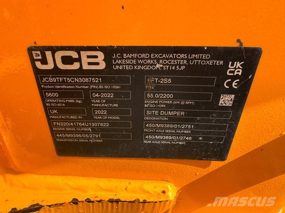 JCB 9T-2FT 側卸礦車