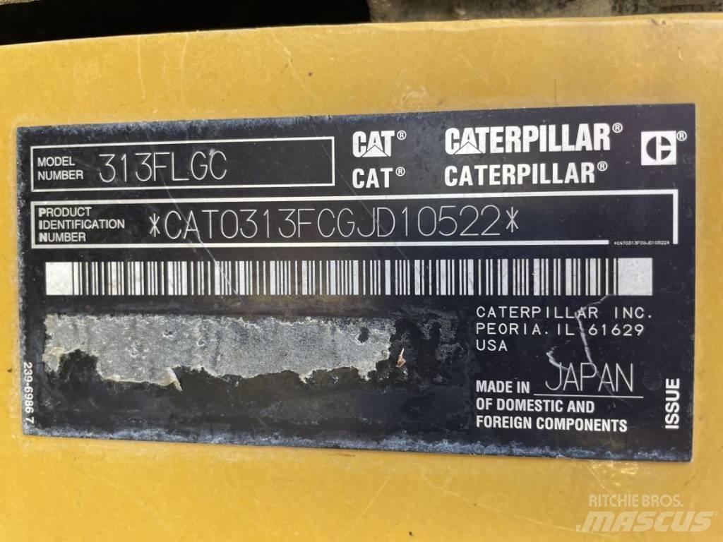 CAT 313 F LGC 履帶式 挖土機/掘鑿機/挖掘機