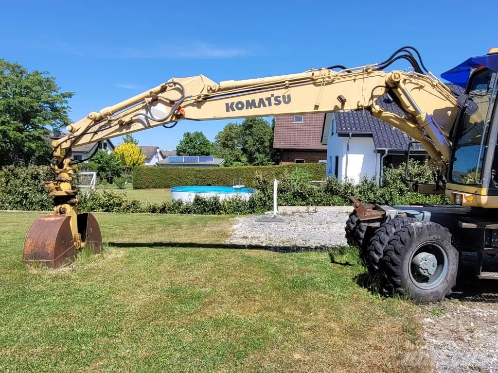Komatsu PW160 ES-6K 旋轉式挖土機/掘鑿機/挖掘機