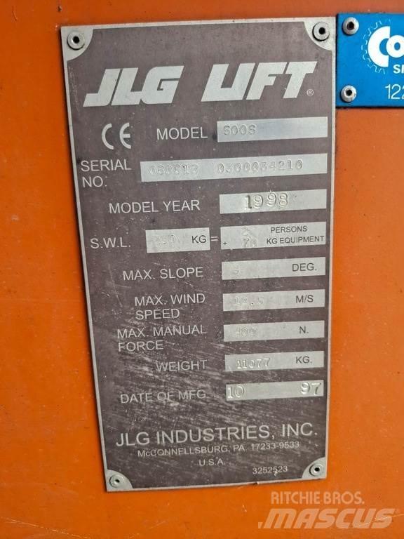 JLG 600s 伸縮臂高空作業車