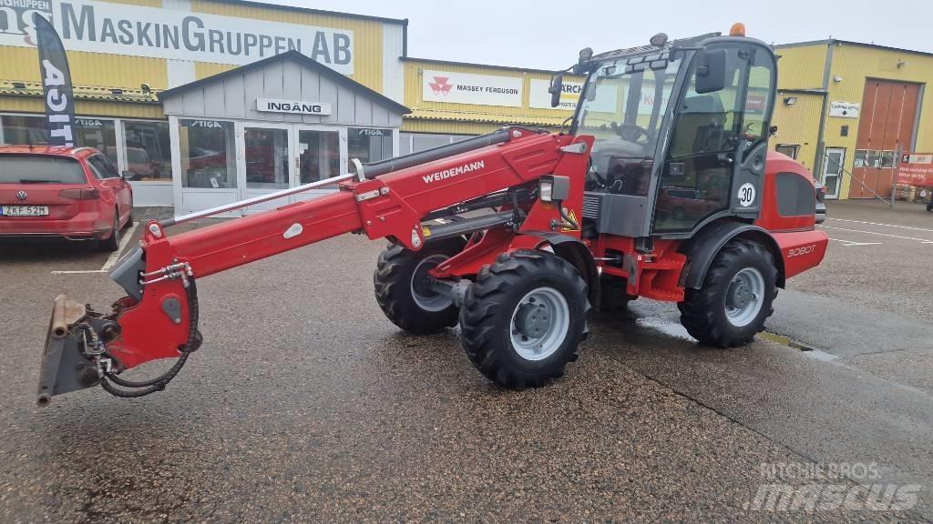 Weidemann 3080 T 農業用伸縮臂裝載機