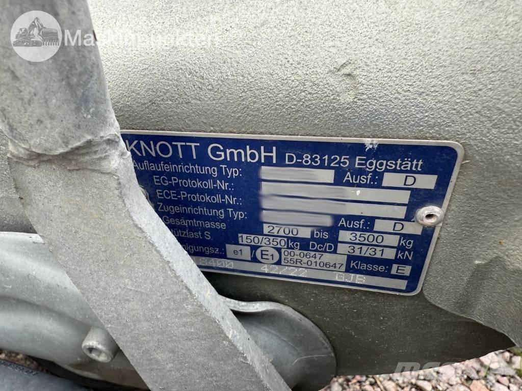 Bobcat E 27 + Släp 小型挖土機/掘鑿機<7t(小型挖掘機)