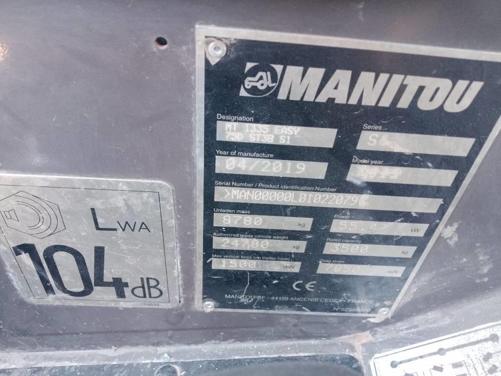 Manitou MT 1335 伸縮臂操作車