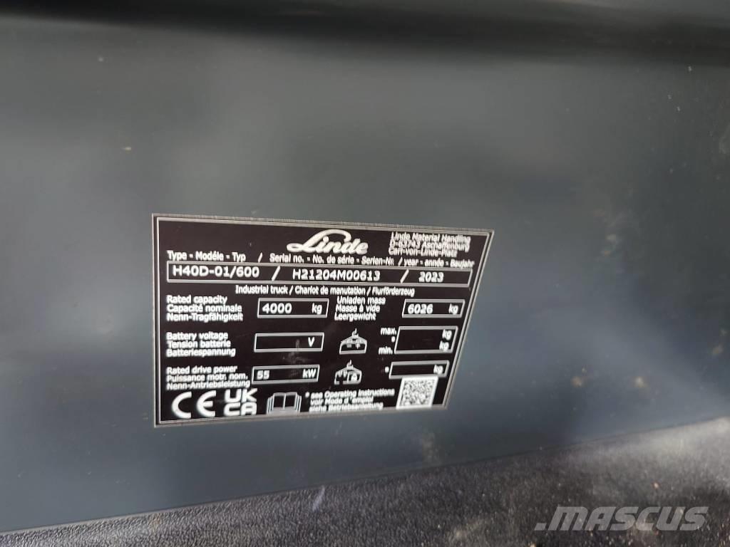 Linde H40D/600/1204 柴油卡車