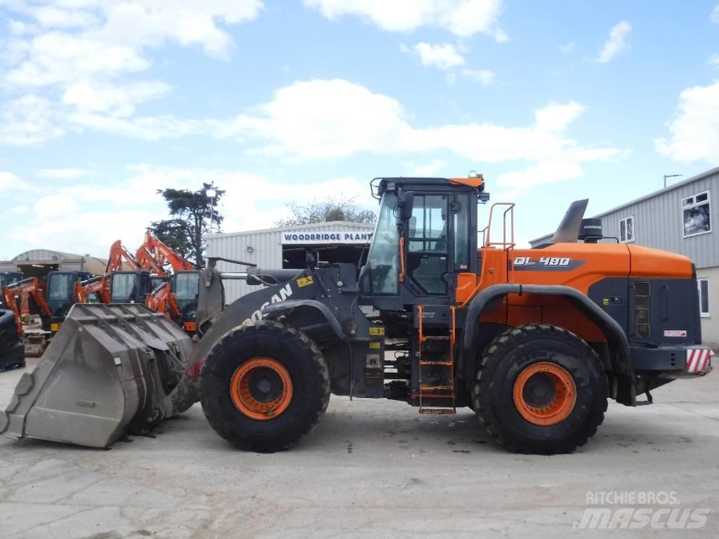 Doosan DL 480-7 輪胎式裝載機