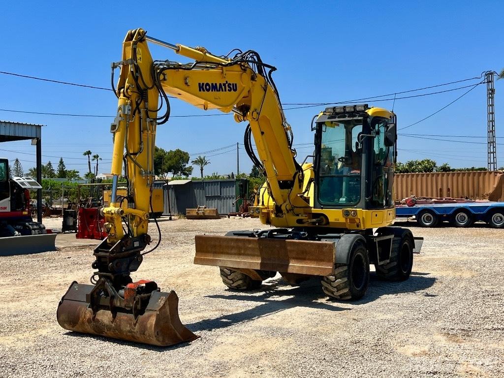 Komatsu PW 98 MR 旋轉式挖土機/掘鑿機/挖掘機