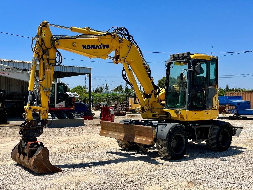 Komatsu PW 98 MR 旋轉式挖土機/掘鑿機/挖掘機