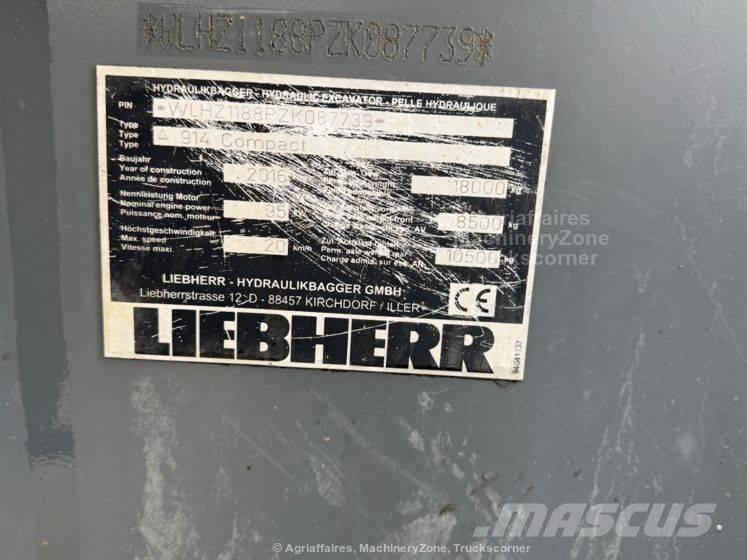 Liebherr A 914 旋轉式挖土機/掘鑿機/挖掘機