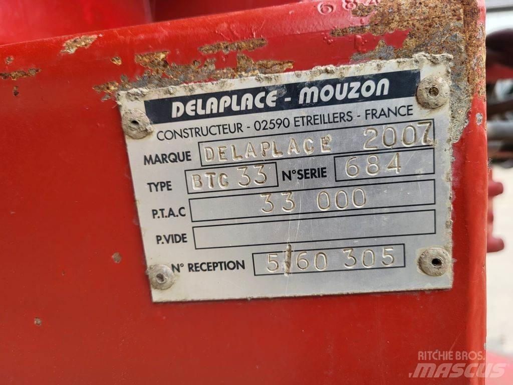 Delaplace 33 ton 傾卸式拖車