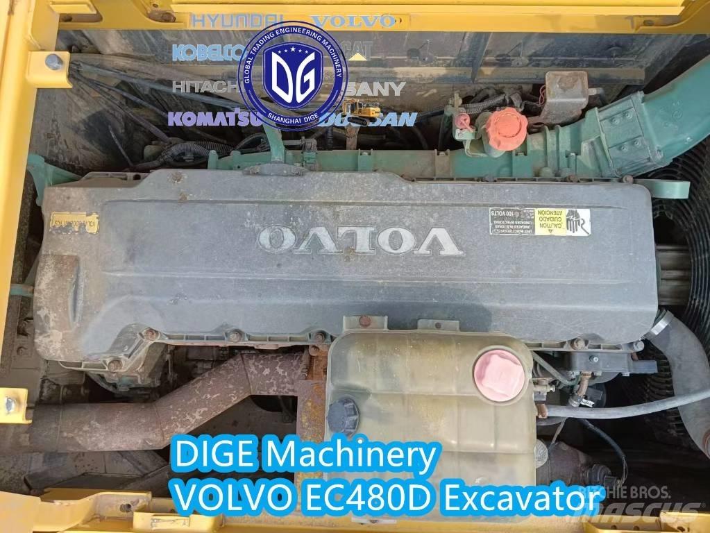 Volvo EC 480 D 履帶式 挖土機/掘鑿機/挖掘機