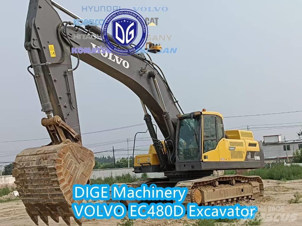 Volvo EC 480 D 履帶式 挖土機/掘鑿機/挖掘機