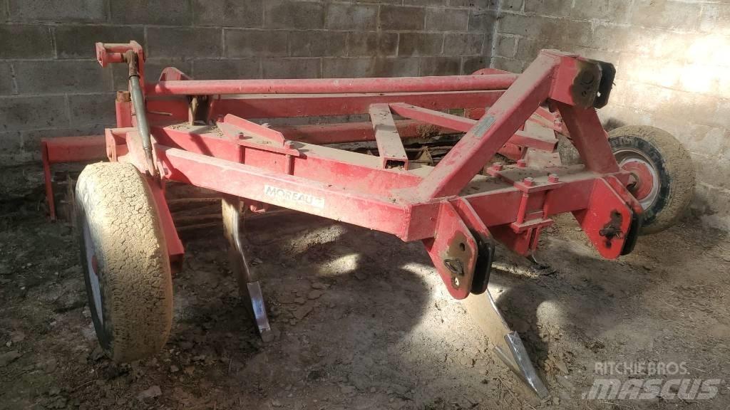 Moreau 3 DENTS 行栽作物中耕機