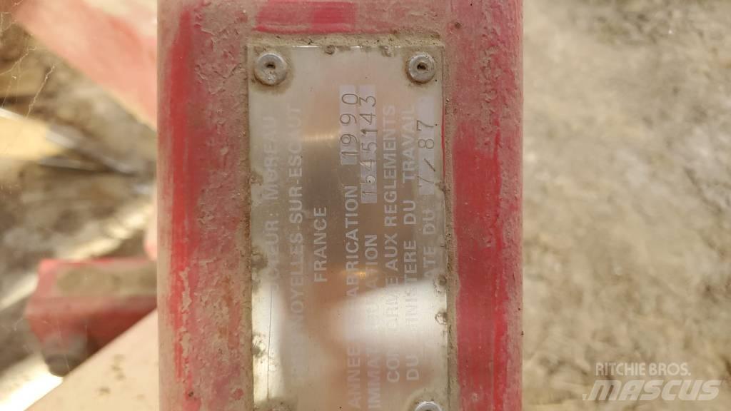 Moreau 3 DENTS 行栽作物中耕機