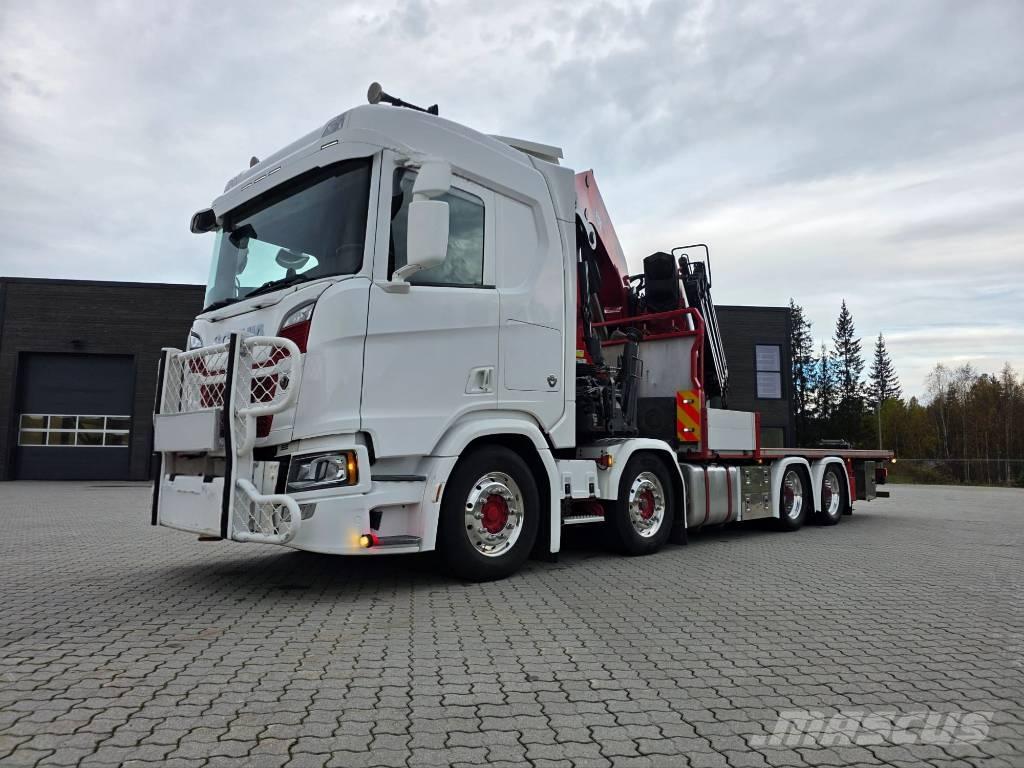 Scania R 650 起重機卡車
