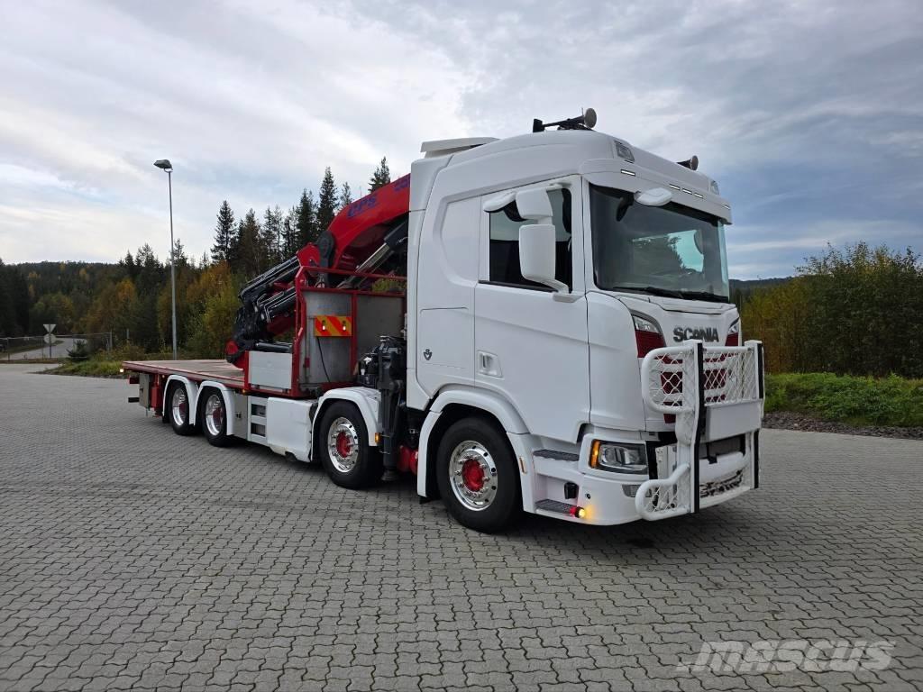 Scania R 650 起重機卡車