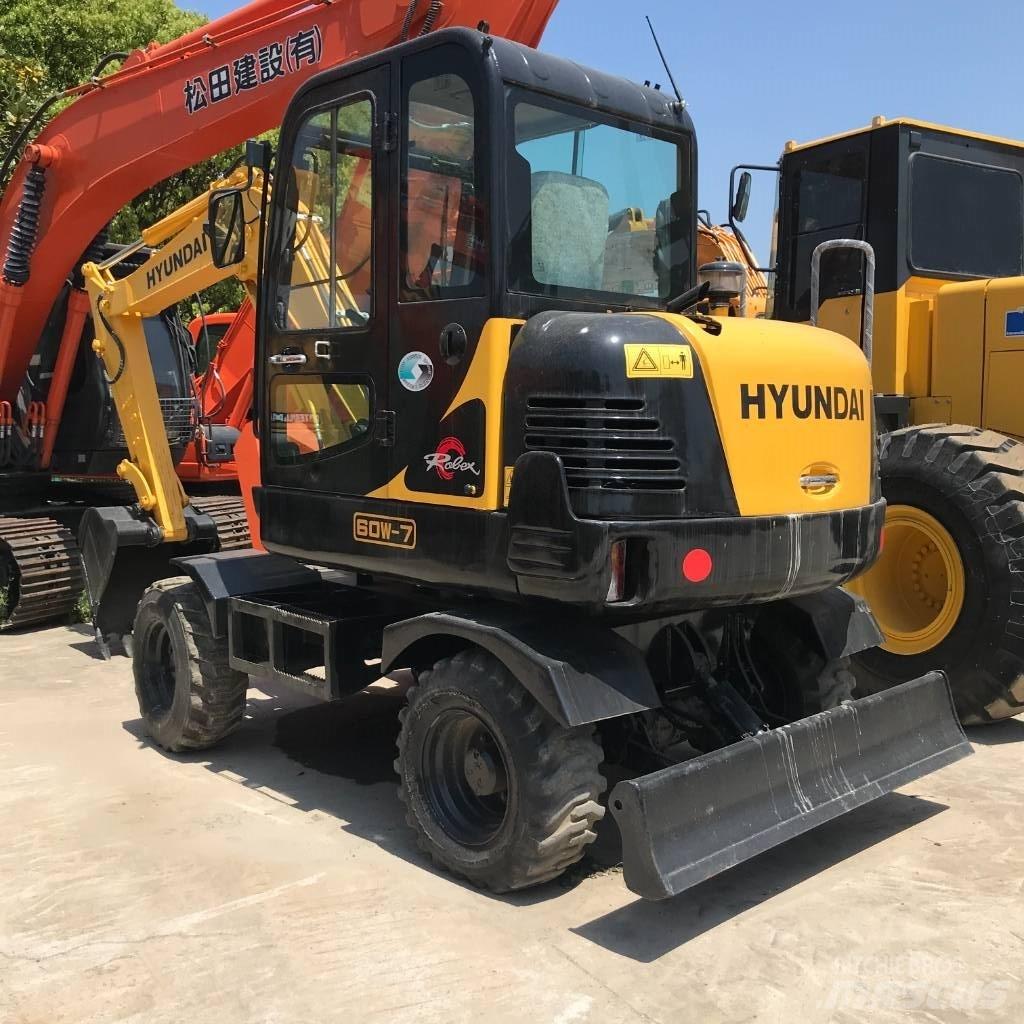 Hyundai 60 W 旋轉式挖土機/掘鑿機/挖掘機