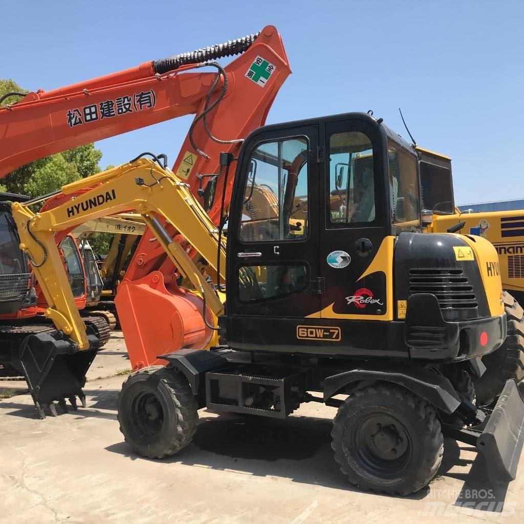Hyundai 60 W 旋轉式挖土機/掘鑿機/挖掘機
