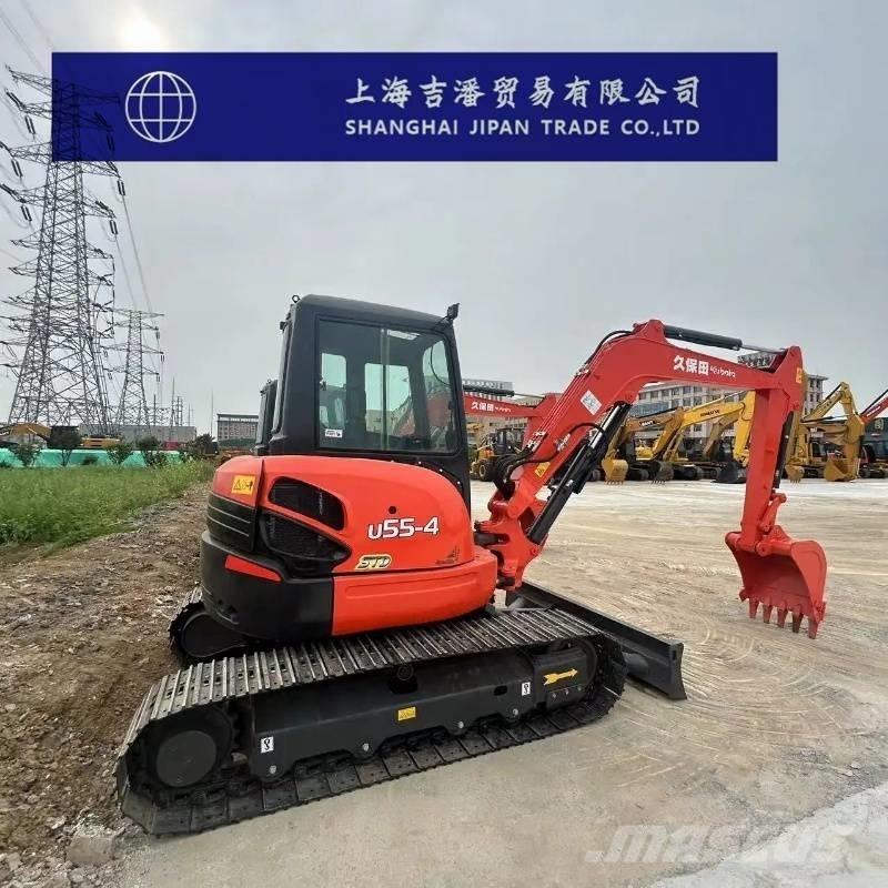 Kubota U 55-4 小型挖土機/掘鑿機<7t(小型挖掘機)