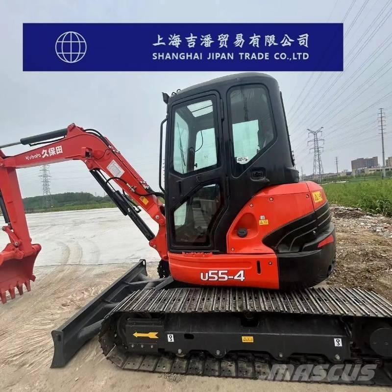 Kubota U 55-4 小型挖土機/掘鑿機<7t(小型挖掘機)
