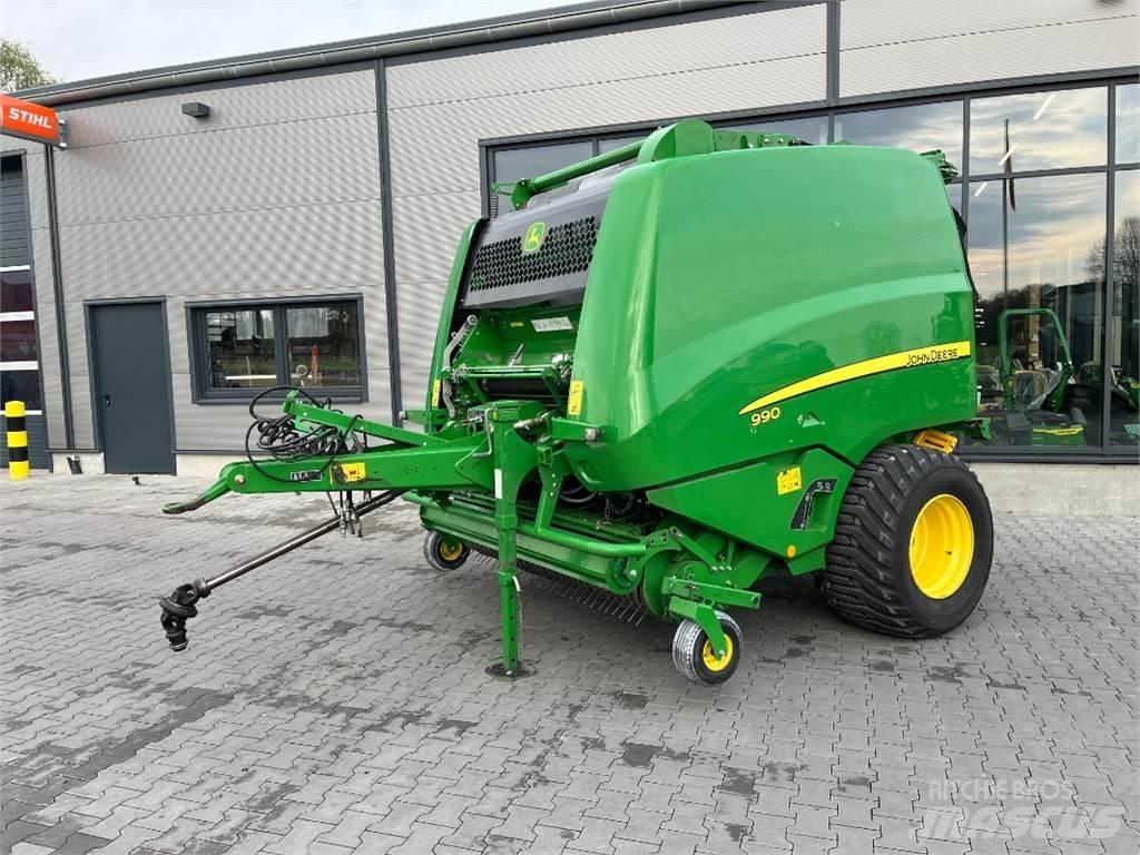 John Deere 990 圓型牧草打包機
