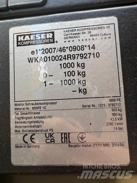 Kaeser M59PE 空氣壓縮機