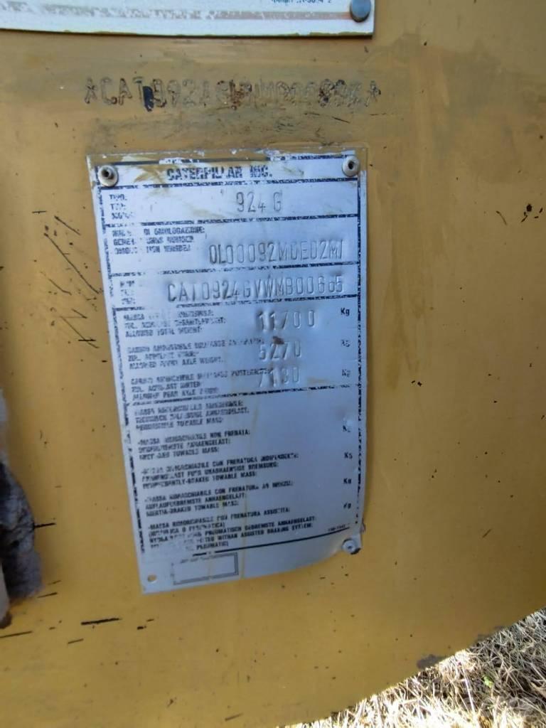 CAT 924 G 輪胎式裝載機