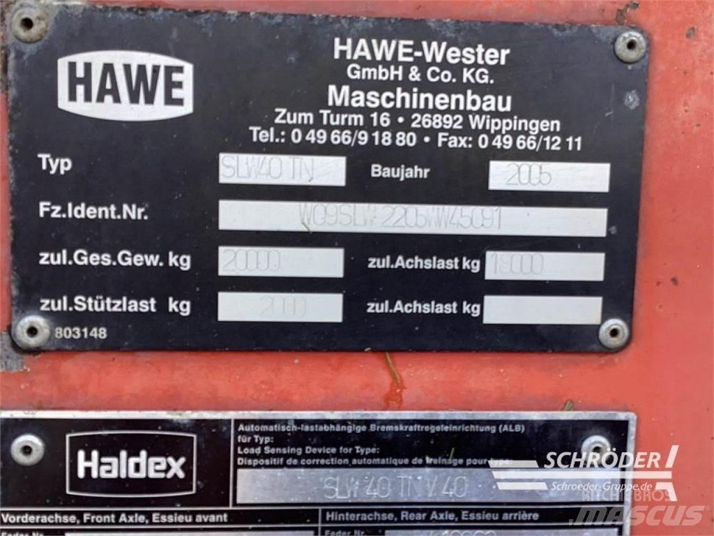Hawe SLW 40 TN 運糧車