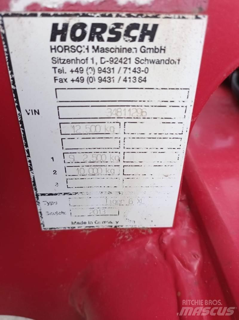 Horsch Tiger 6 XL 中耕管理機