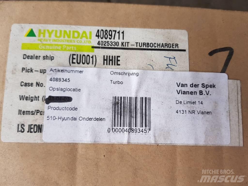 Hyundai Turbocharger 引擎/發動機