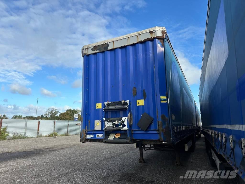 Krone SD serie 8354 篷布拖車