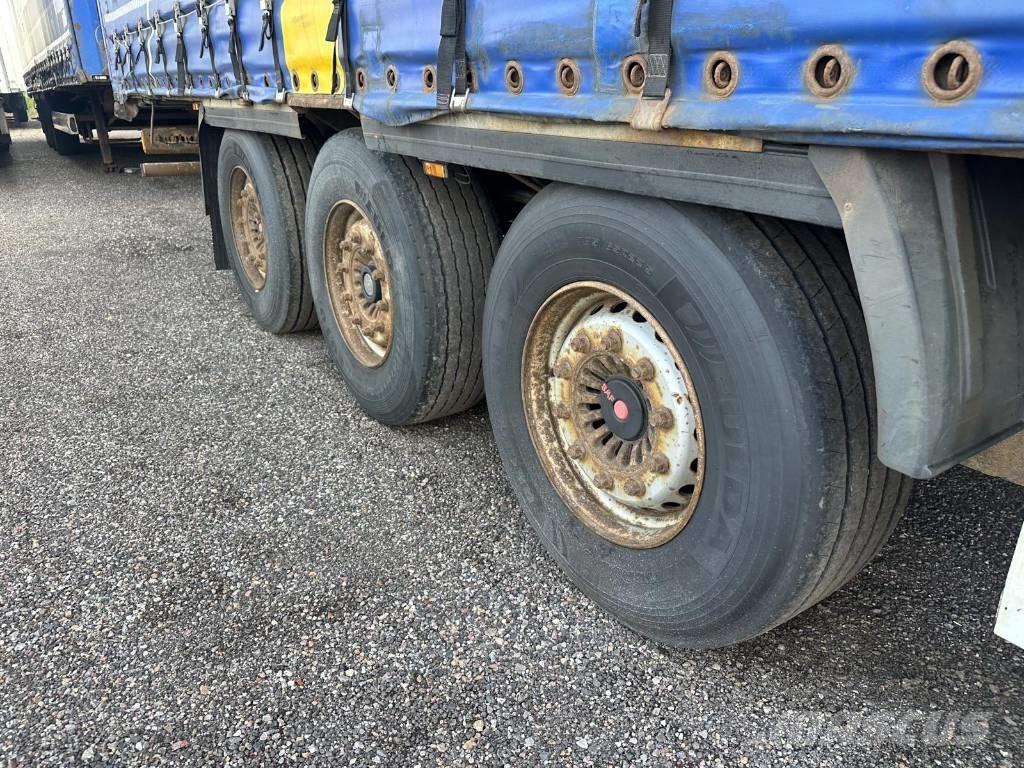 Krone SD serie 8354 篷布拖車