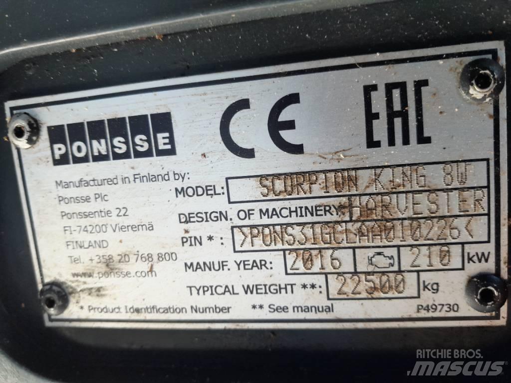 Ponsse Scorpion King 收穫機