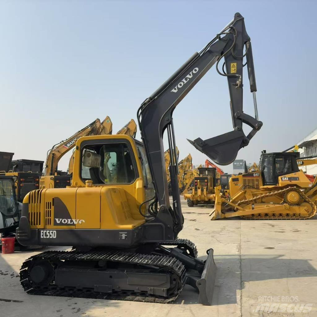 Volvo EC55D 小型挖土機/掘鑿機<7t(小型挖掘機)