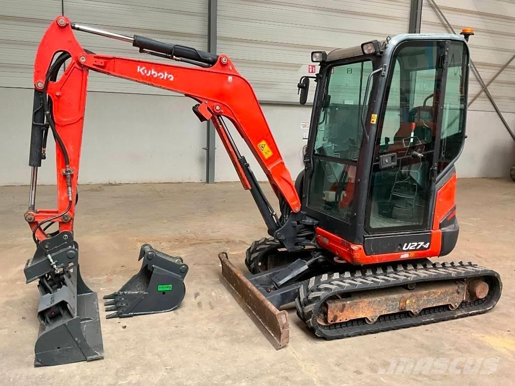 Kubota U 27-4 小型挖土機/掘鑿機<7t(小型挖掘機)