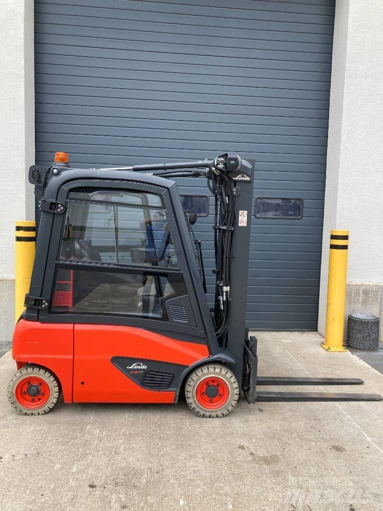Linde E16P/386-02 電動堆高機