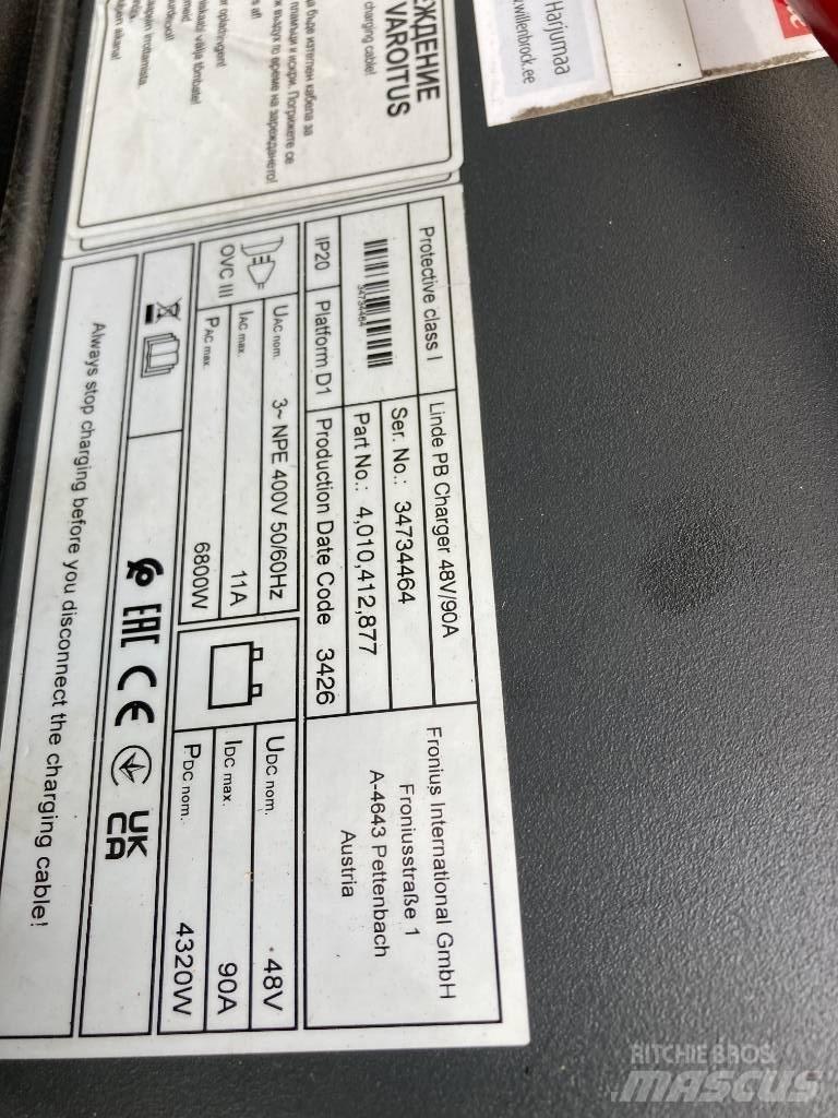 Linde E16P/386-02 電動堆高機