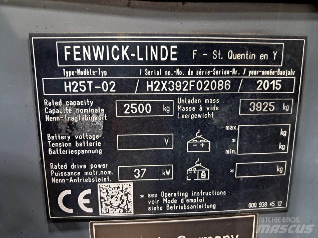 Linde H25T-02 液化石油氣LPG卡車