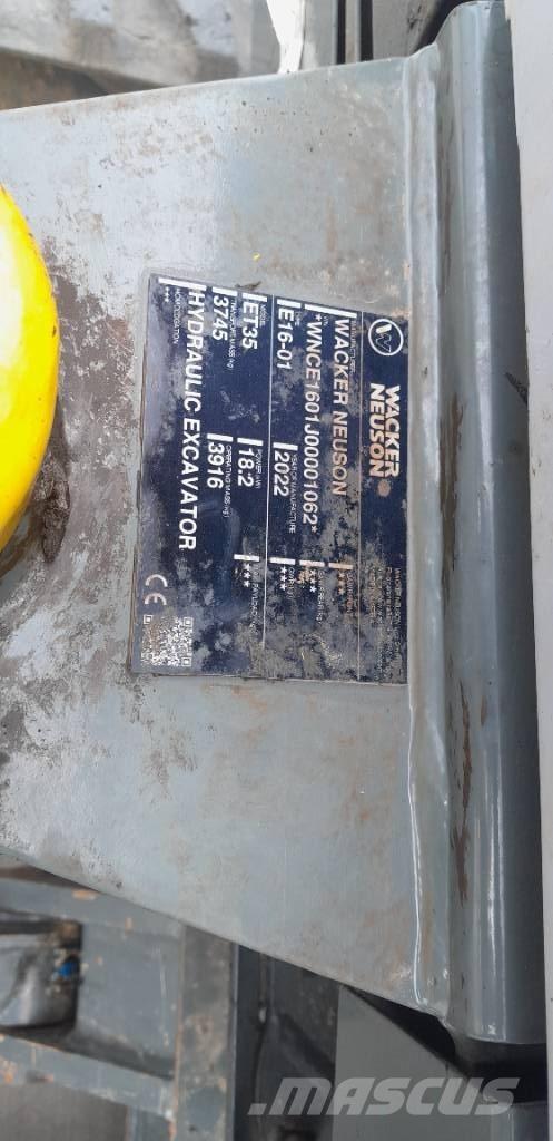 Wacker Neuson ET 35 履帶式 挖土機/掘鑿機/挖掘機