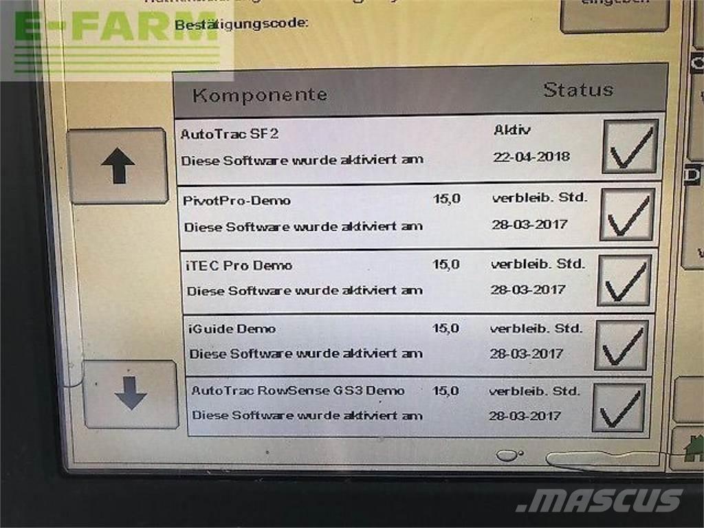John Deere w660 聯合收穫機