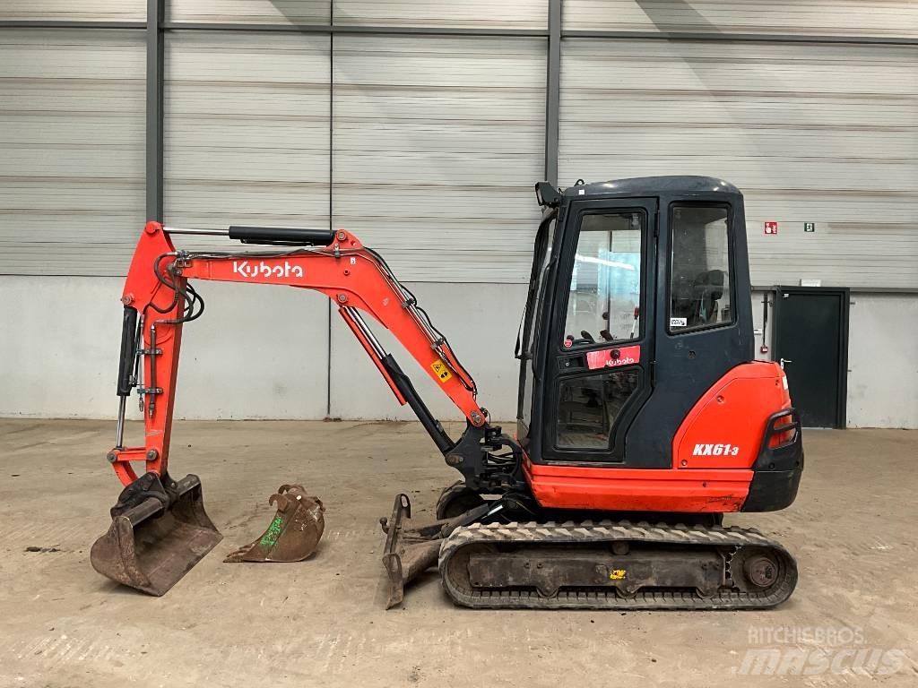 Kubota KX 61-3 小型挖土機/掘鑿機<7t(小型挖掘機)
