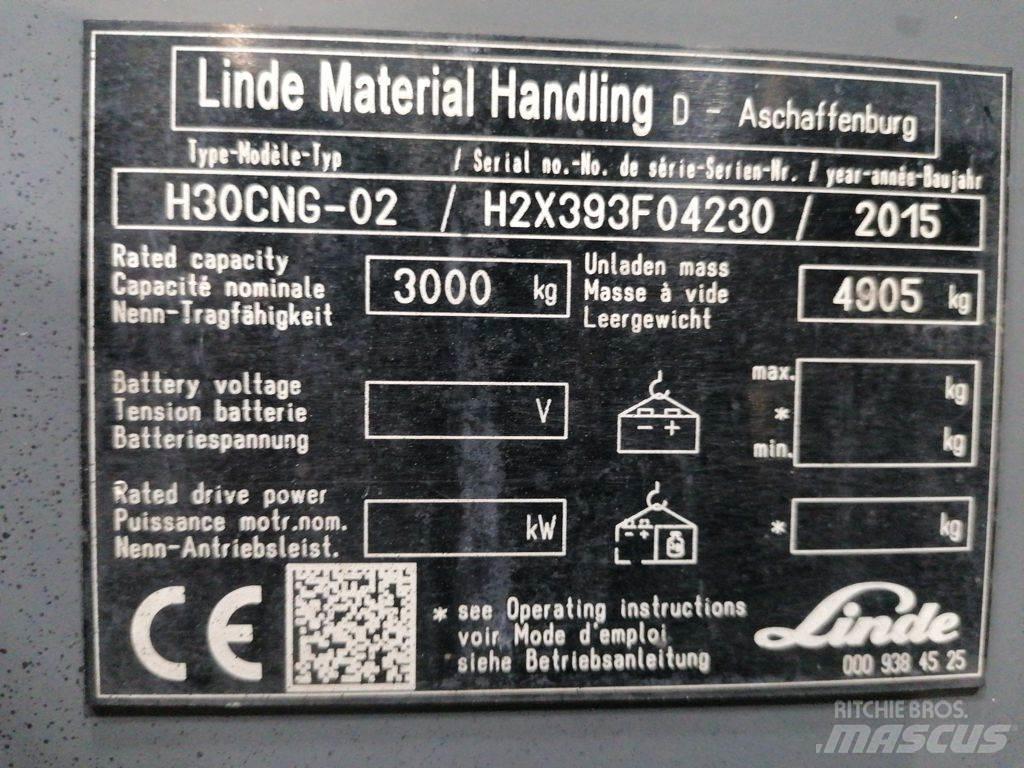 Linde H30CNG-02 液化石油氣LPG卡車