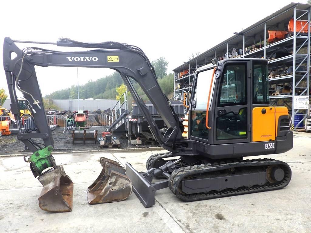 Volvo EC 55 C 小型挖土機/掘鑿機<7t(小型挖掘機)