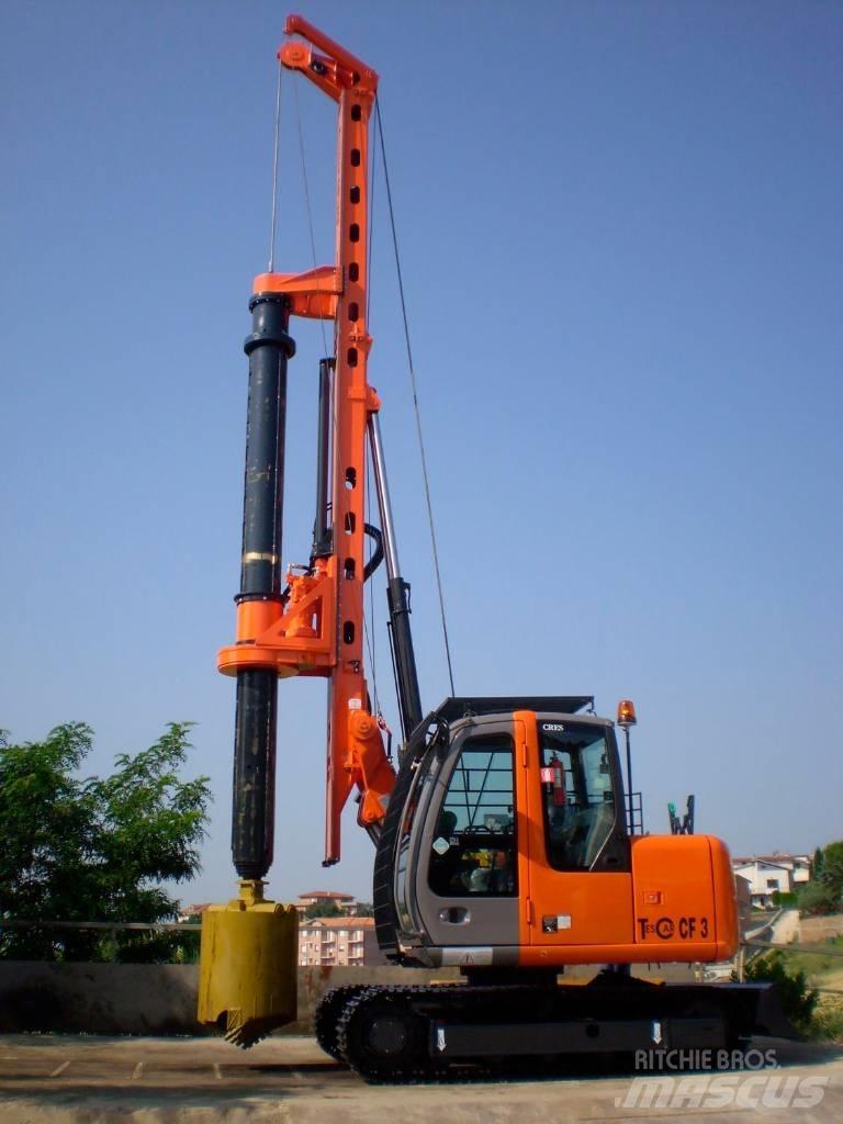 Tescar CF3 打樁機