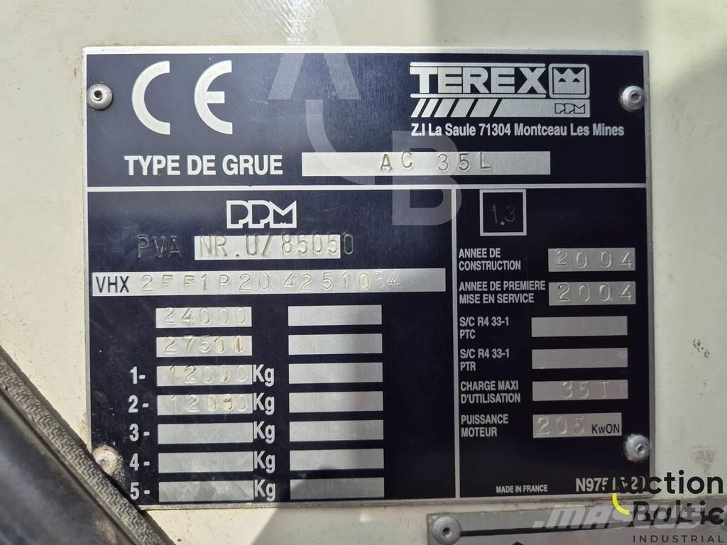 Terex AC 35 L 起重機卡車