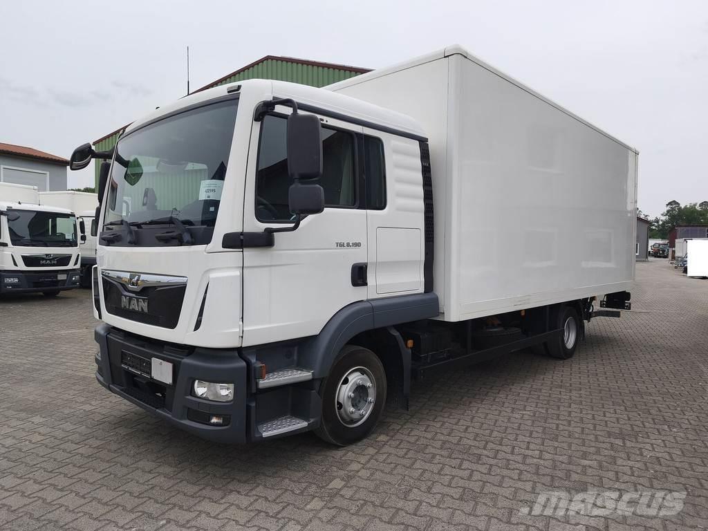 MAN TGL 8.190 貨箱式卡車