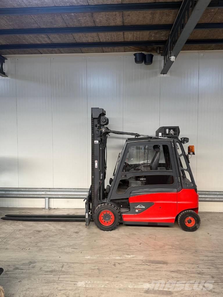 Linde E 50-02 電動堆高機