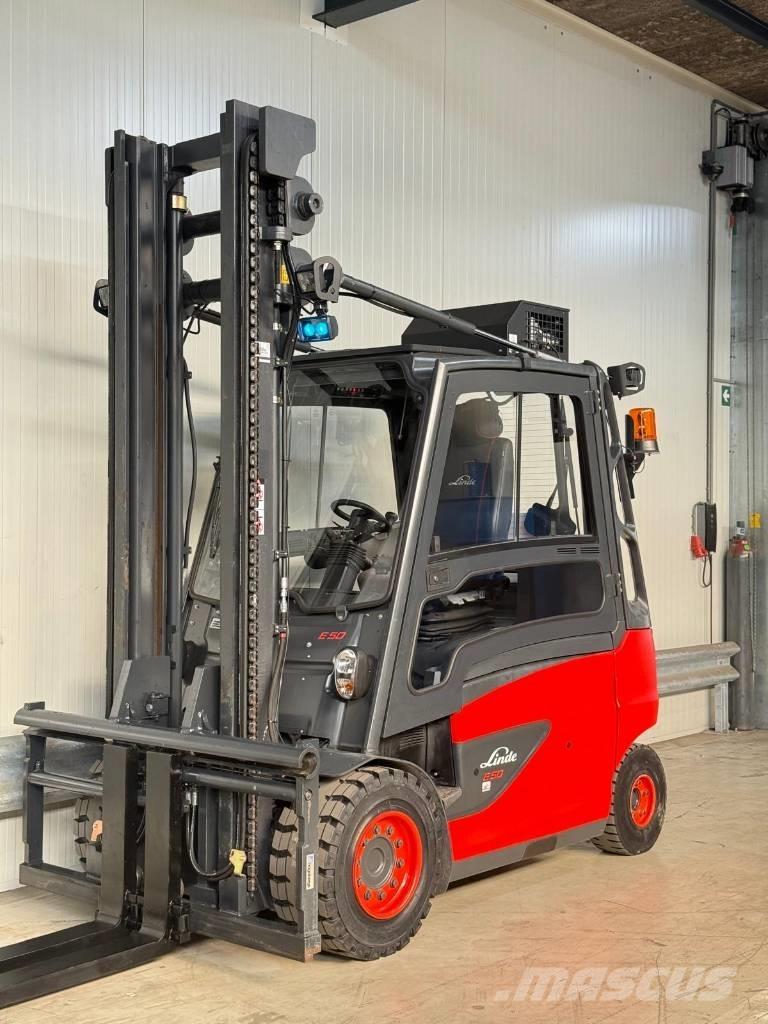 Linde E 50-02 電動堆高機