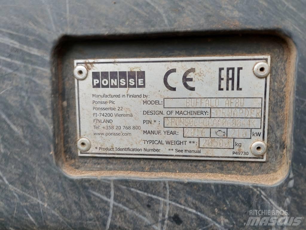 Ponsse BUFFALO AF 8W 集運機