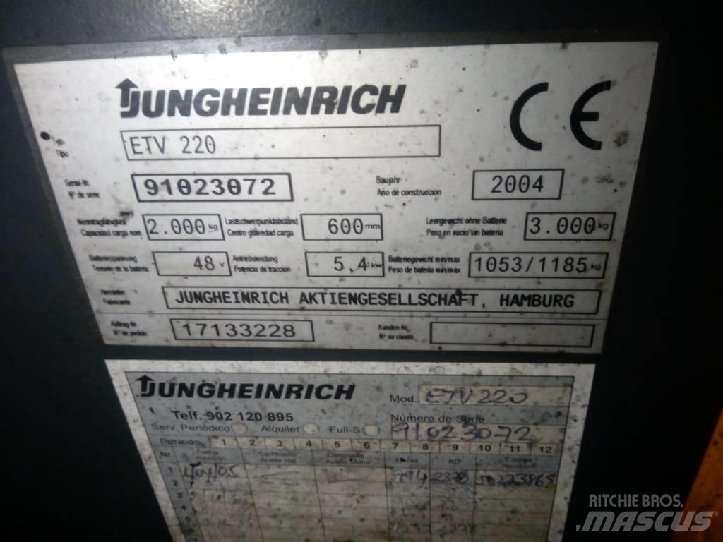 Jungheinrich ETV 220 前伸式堆高機(叉車)